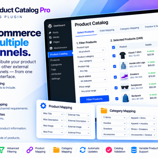 WSH Product Catalog PRO